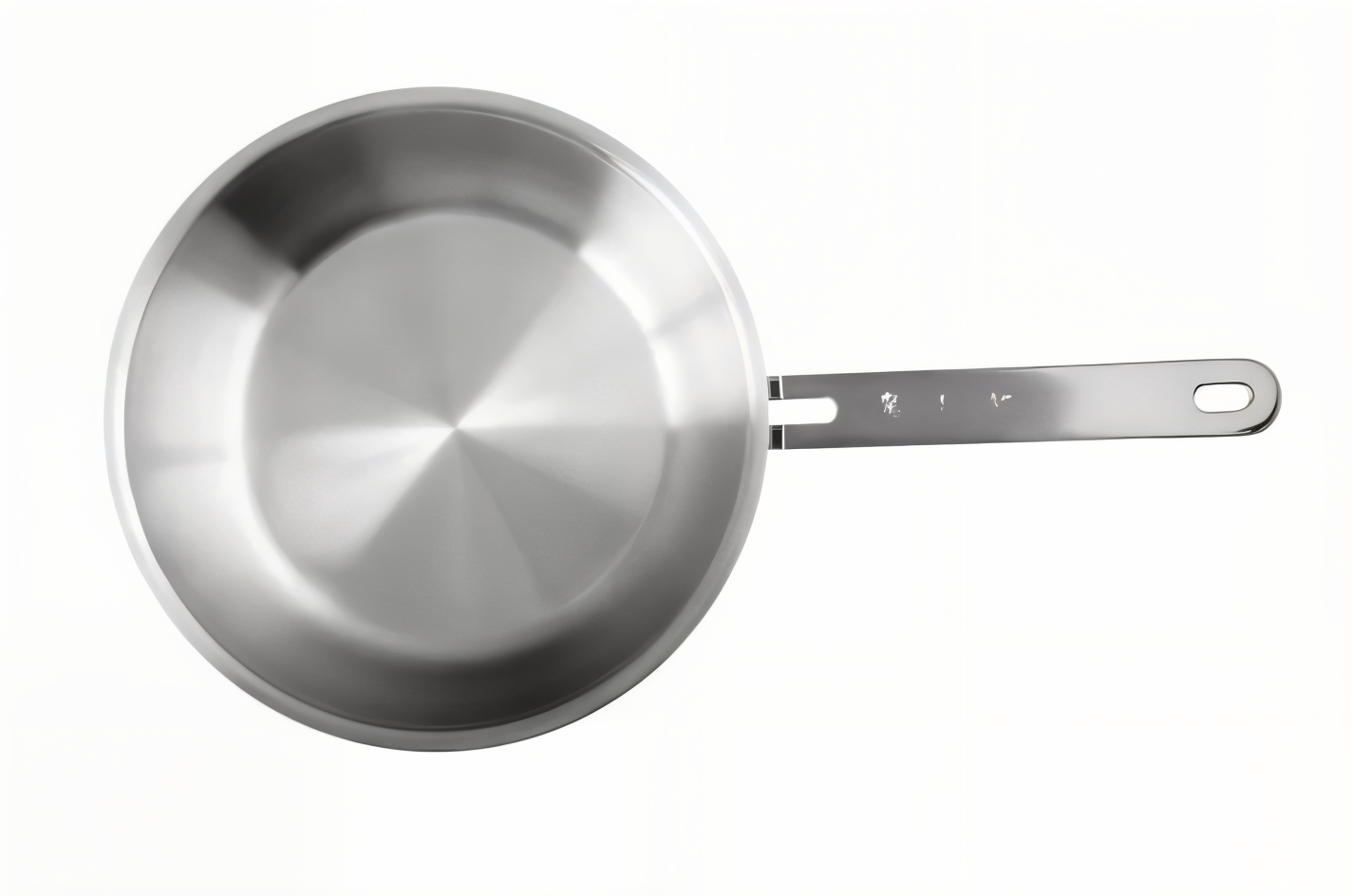 Stainless Steel Sauté Pan with Lid for Kitchen Cooking, 3 Liter