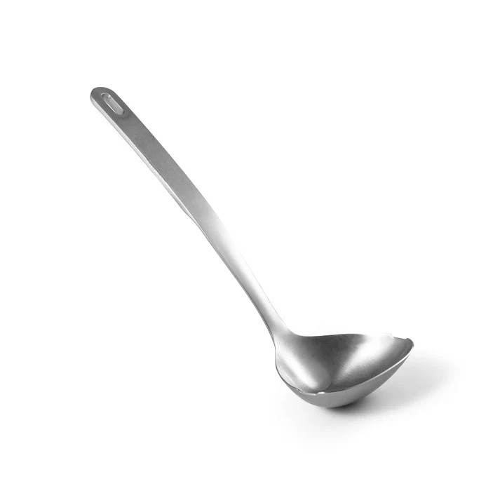 Stainless Steel Soup Ladle for Kitchen Cooking, 13 Inch