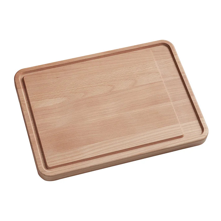 Beech Wood Cutting Board for Kitchen Prep and Serving